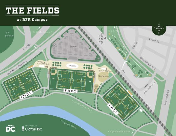 The Fields Site Map